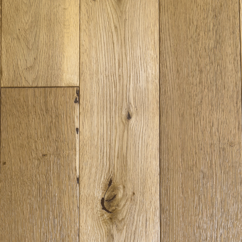 150mm Rustic Oak Brushed & Lacquered